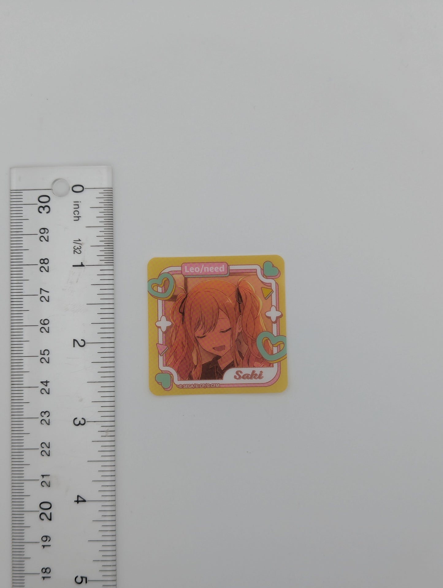 Saki Tenma Project Sekai Clear Memo Sticker