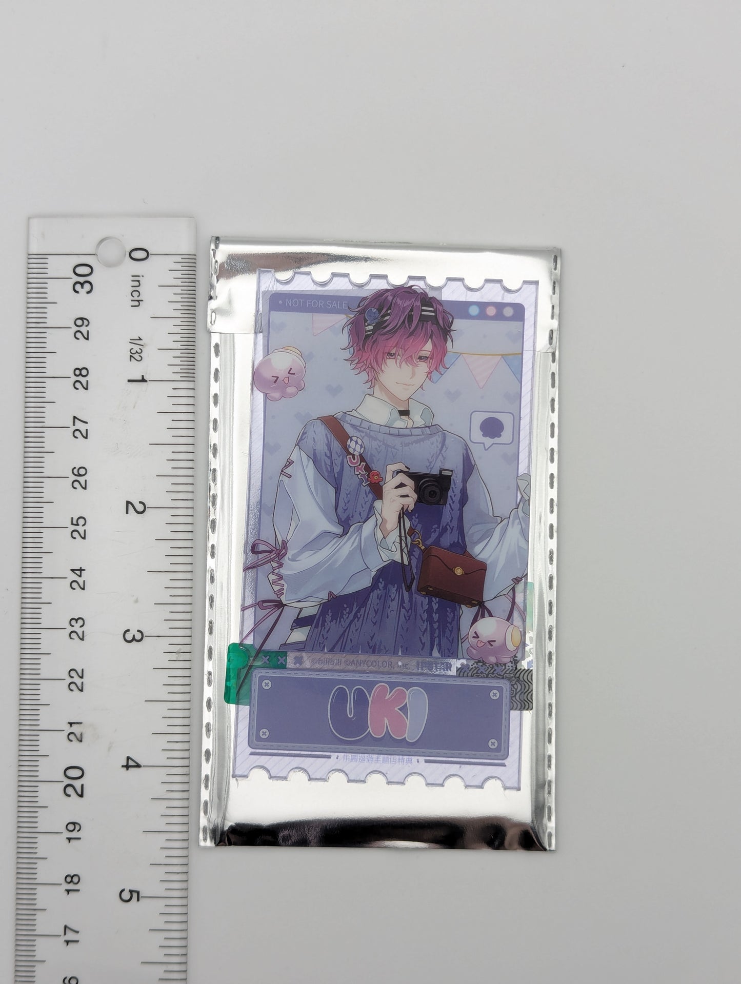 Uki Violeta Nijisanji x IPSTAR Acrylic Ticket