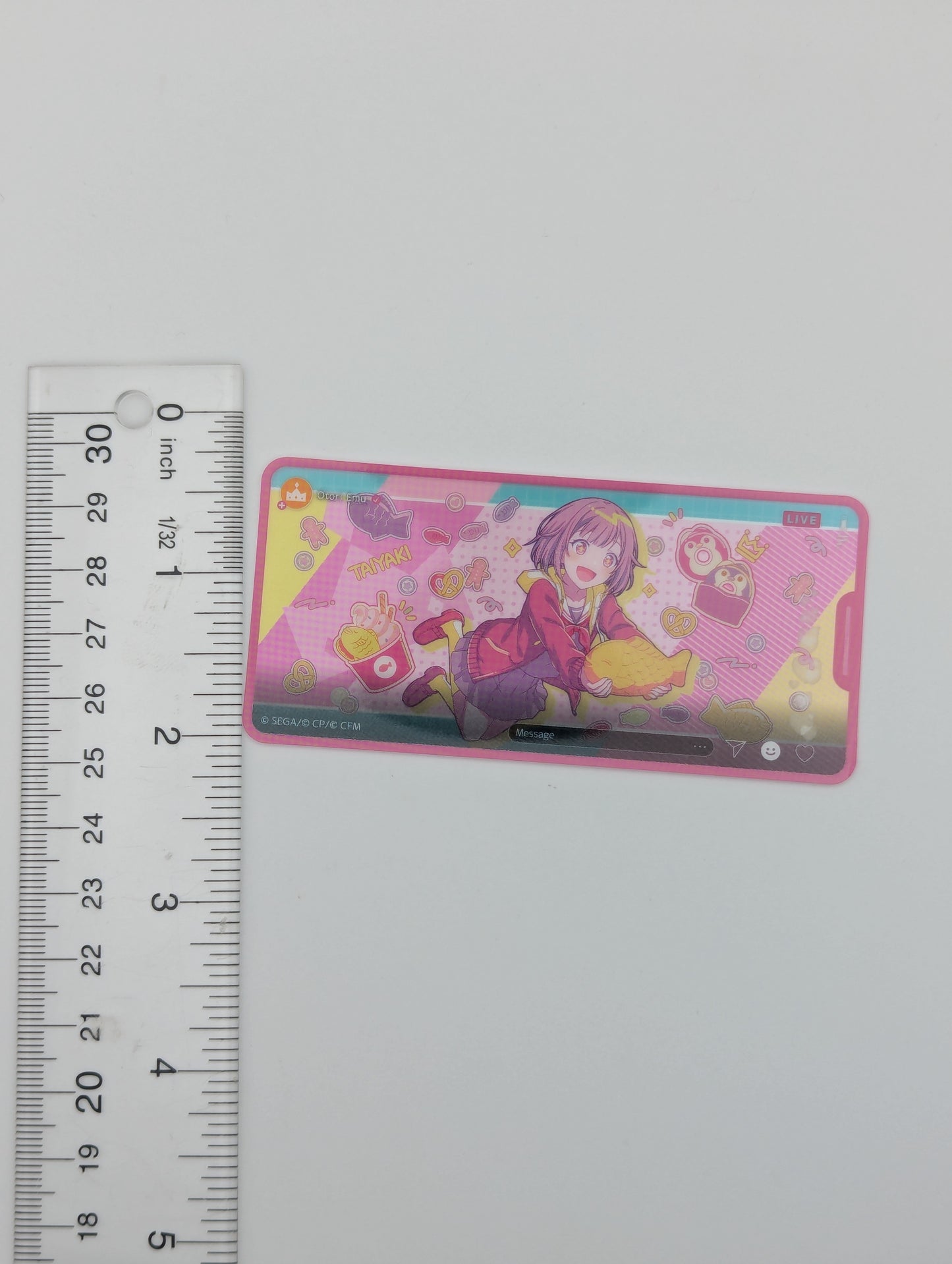 Emu Otori Project Sekai Anniversary Birthday 2023-2024 Clear Memo Sticker