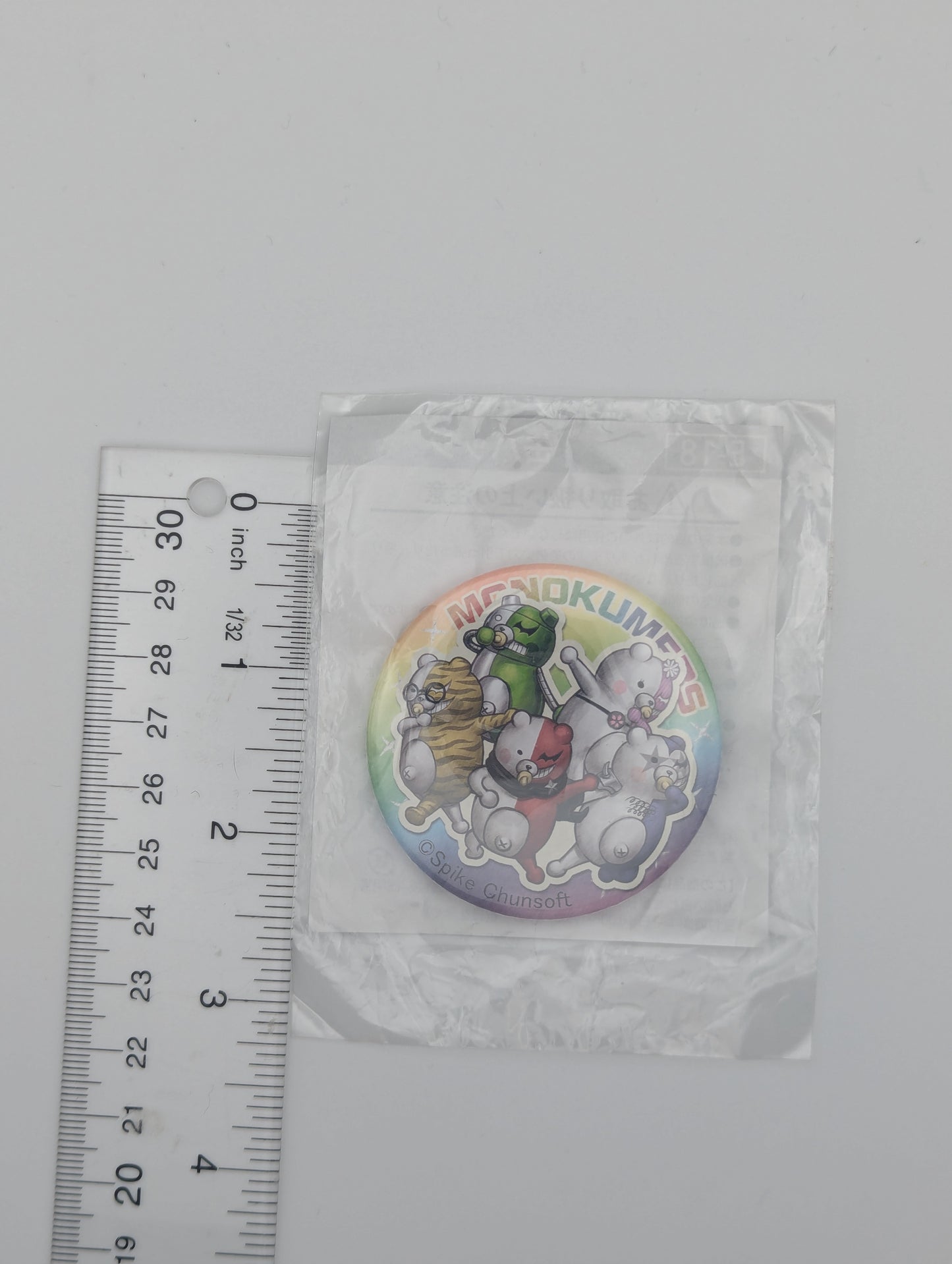 Monokuma Kubs Danganronpa Can Badge