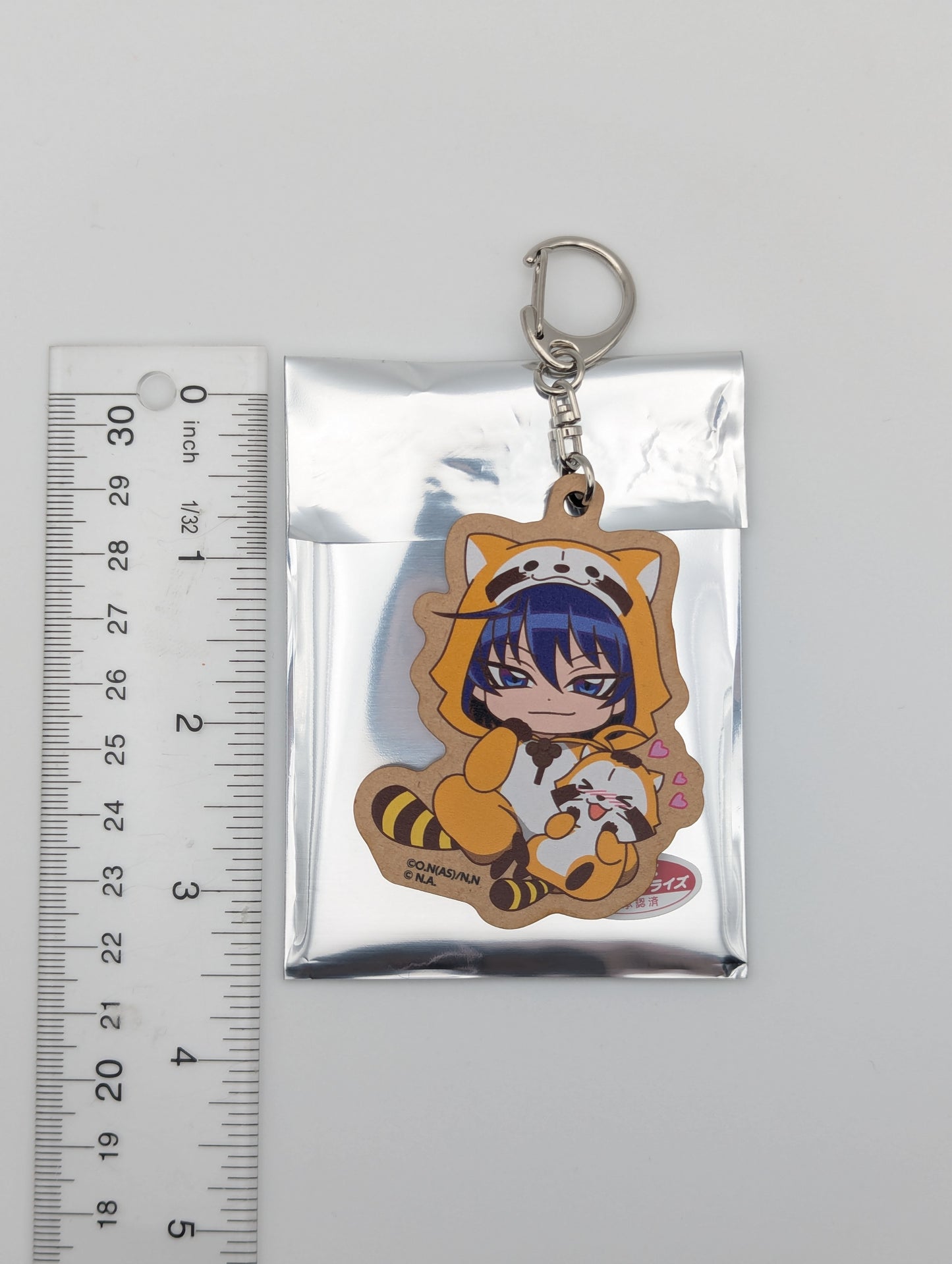 Evil Iruma Suzuki Welcome to Demon School Iruma-kun x Rascal Wooden Keychain