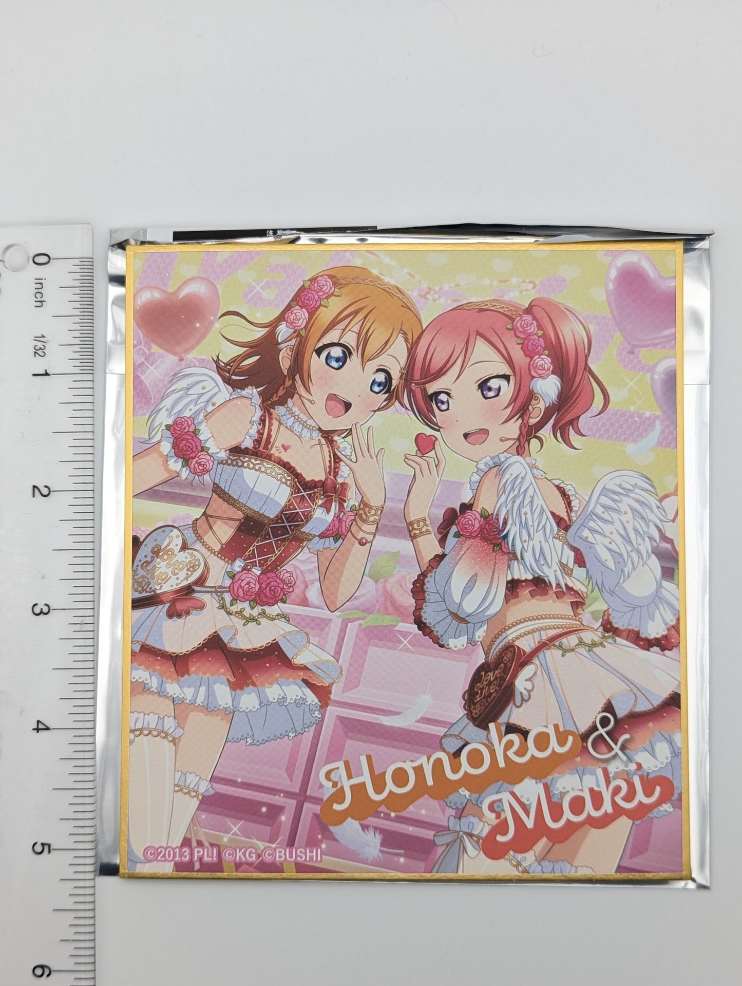 Honoka Kousaka & Maki Nishikino Love Live UR Pair Shikishi Art Board