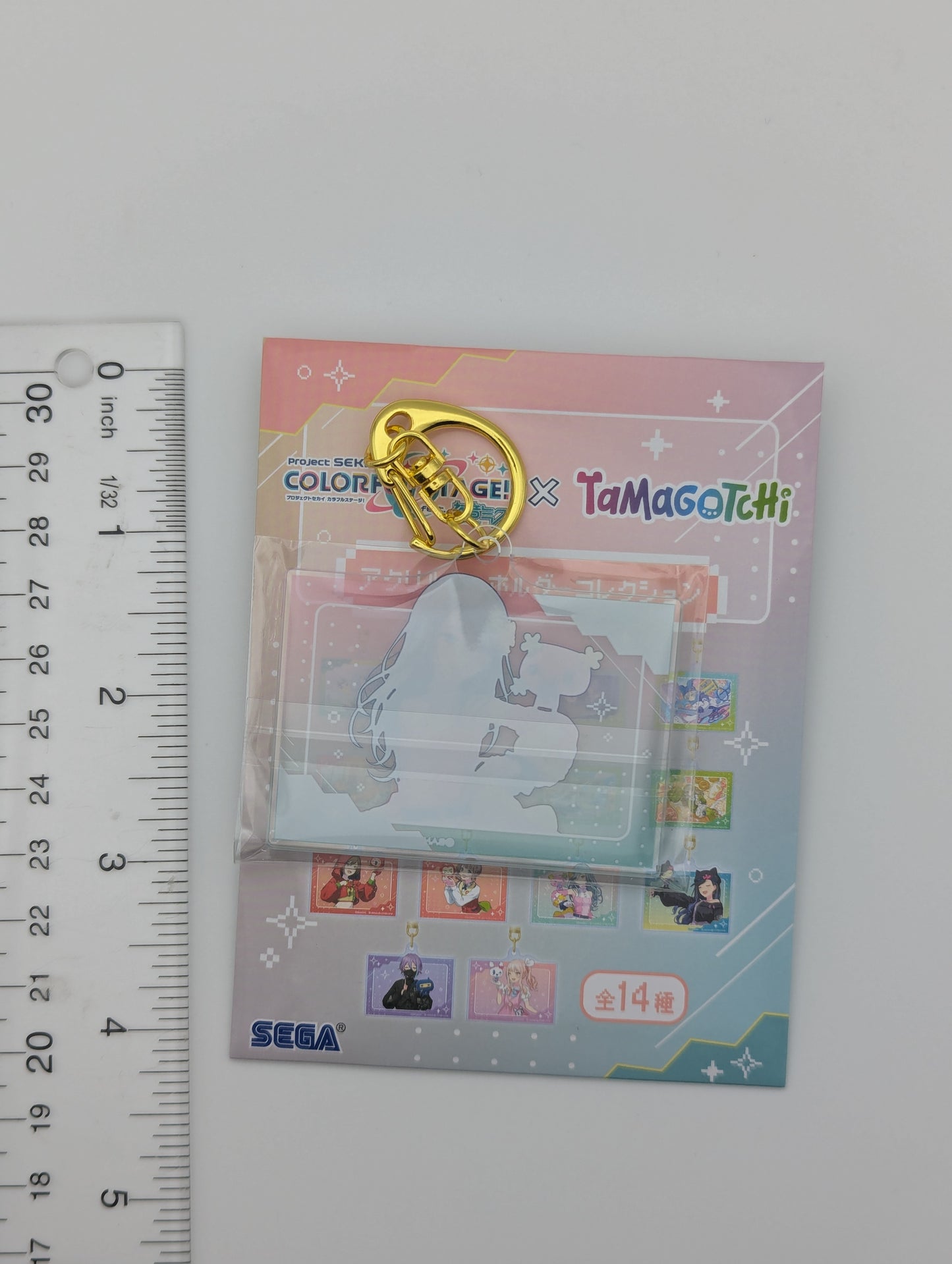 Shizuku Hinomori Project Sekai x Tamagotchi Acrylic Keychain