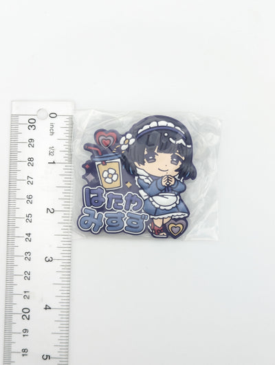 Hataya Misuzu Idolmaster Name Rubber Badge