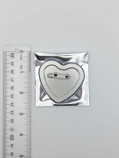 Margarete Wien Love Live Heart Can Badge