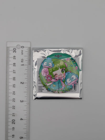 Clara Valac Mairimashita Iruma-kun x Sanrio DOLLY MIX Can Badge