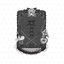 Black Acrylic Photocard Holder Stand (6.7x9.2CM)