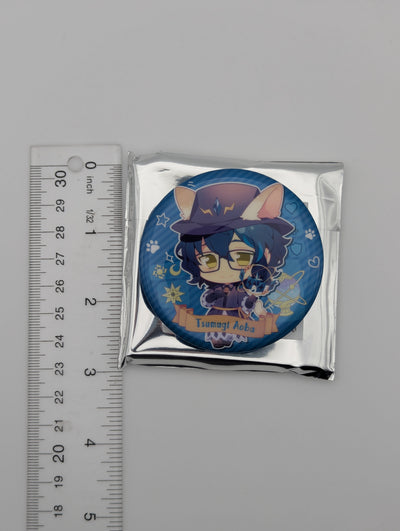 Tsumugi Aoba Ensemble Stars CN Kitty Can Badge