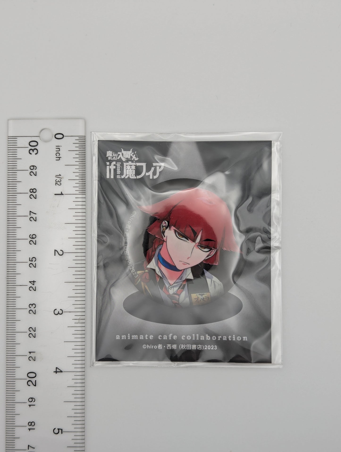 Opera Mairimashita / Welcome to Demon School Iruma-kun Animate Cafe Can Badge