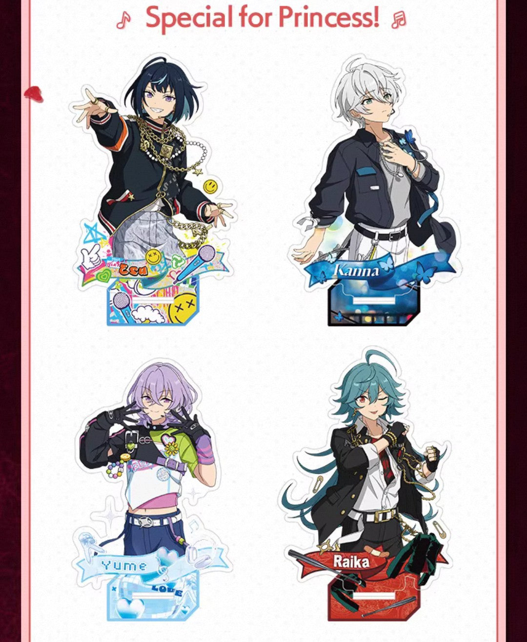 [PREORDER] CN Ensemble Stars 10 UNIT SONG Acrylic Stands