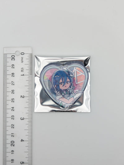 Shiki Wakana Love Live Heart Can Badge