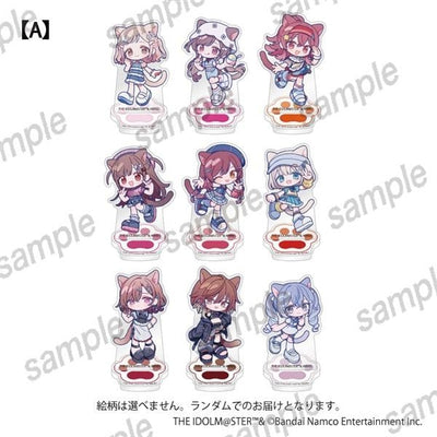 [PREORDER] Idolmaster Shiny Colors x Maneki Neko Karaoke Mini Acrylic Stands Set A