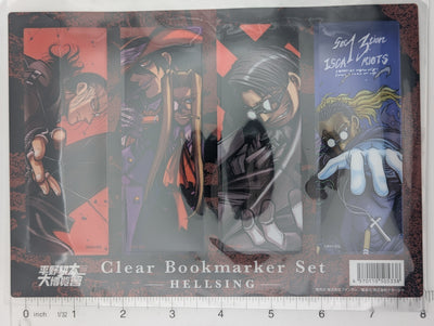 Hellsing Clear Bookmark Set