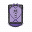 Purple Acrylic Photocard Holder Stand (6.7x9.2CM)