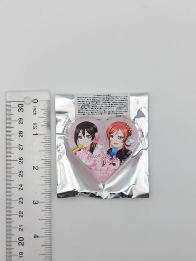 Nico Yazawa & Maki Nishikino Love Live UR Pair Acrylic Heart Block