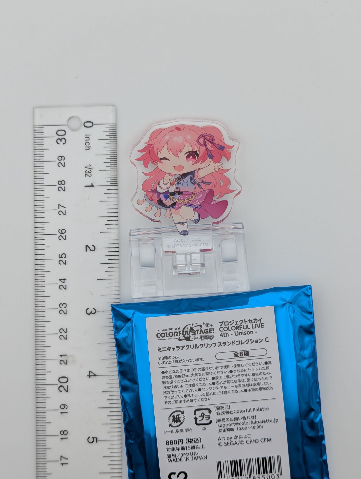Airi Momoi Project Sekai COLORFUL LIVE 4th -Unison- Acrylic Clip Holder