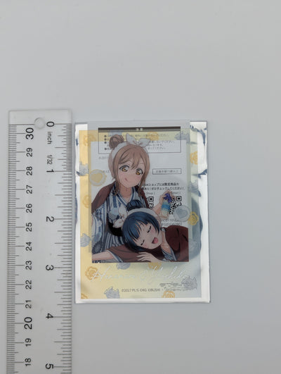 Hanamaru Kunikida & Yoshiko Tsushima Love Live Sunshine UR Pair Clear Card