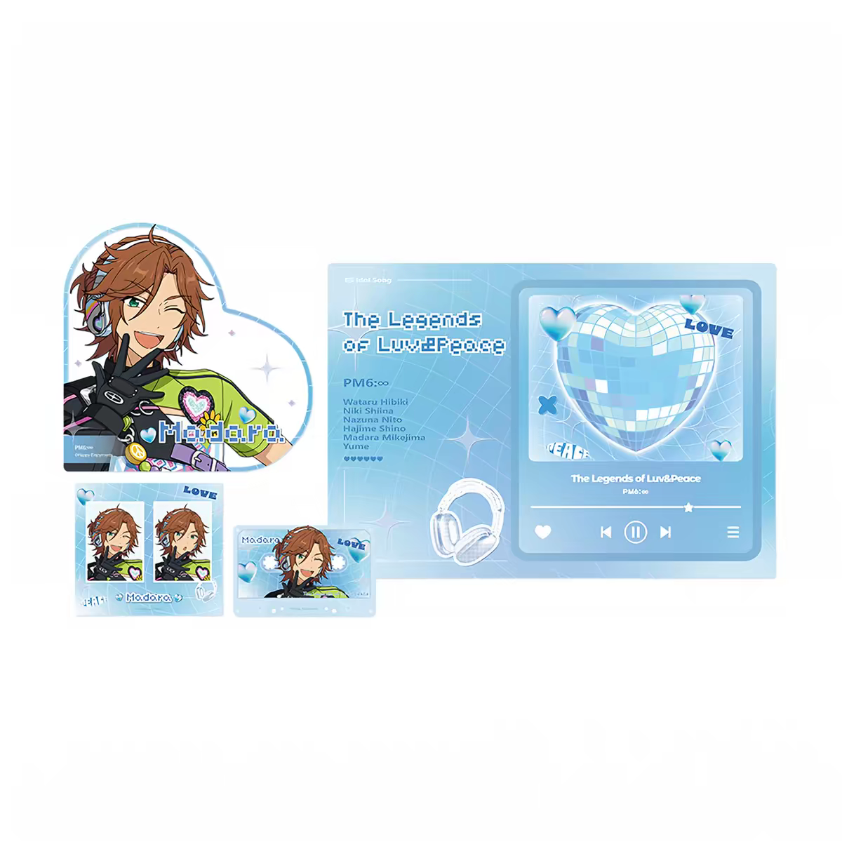 [PREORDER] CN Ensemble Stars 10 UNIT SONG Ita Board Sets