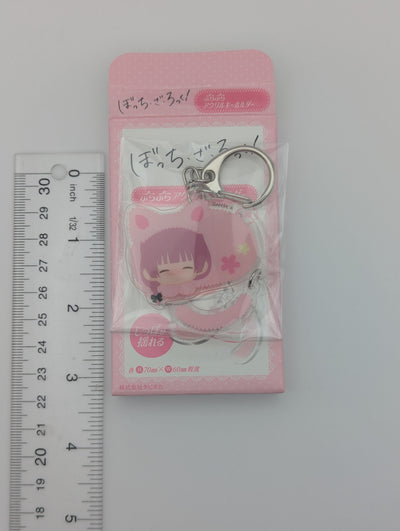 Kikuri Hiroi Bocchi the Rock! Sakura Cat Acrylic Keychain