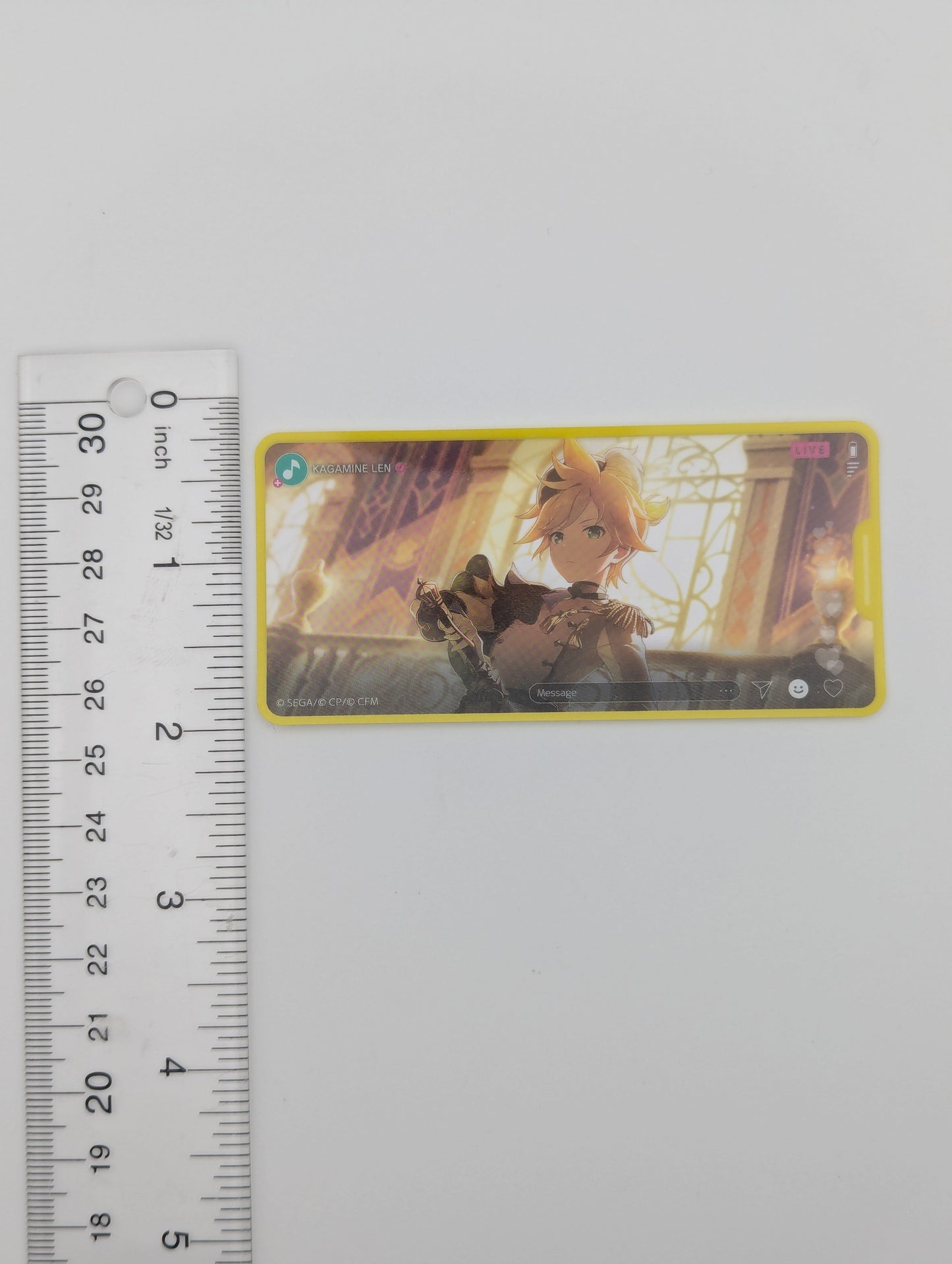 Kagamine Len Project Sekai Clear Memo Sticker