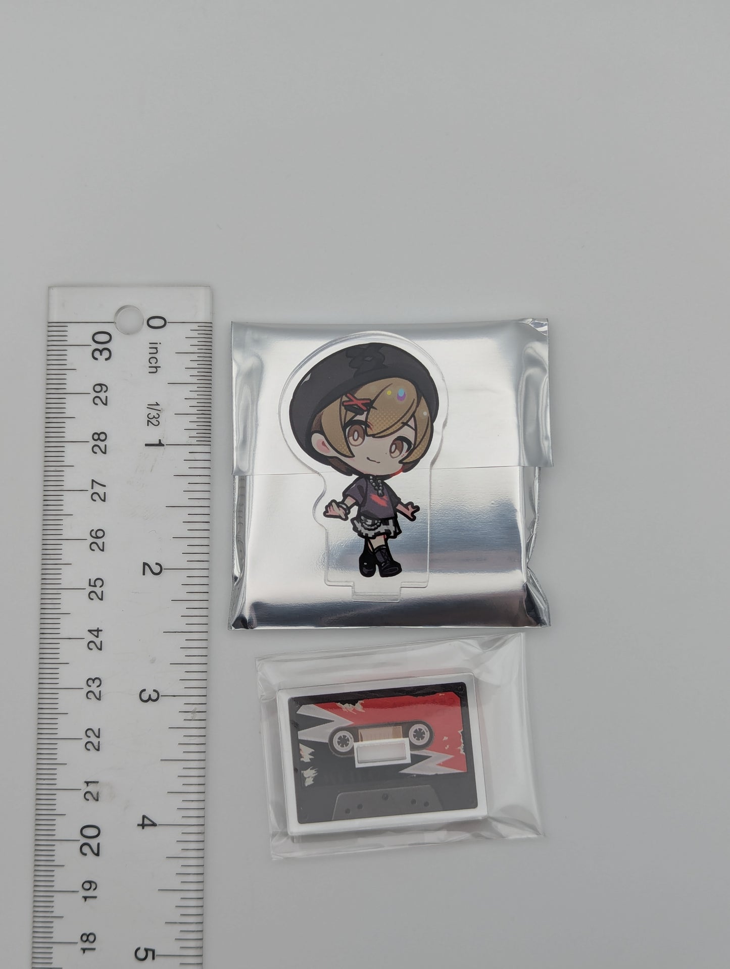 MEIKO Vocaloid Black Rock Chibi Acrylic Stand