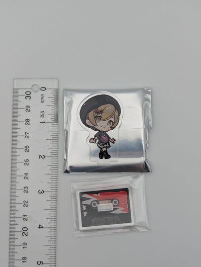 MEIKO Vocaloid Black Rock Chibi Acrylic Stand