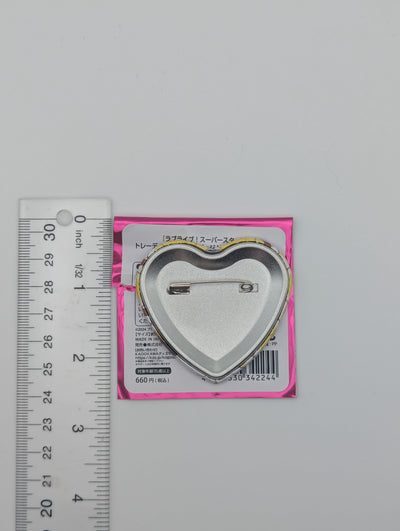 Kinako Sakurakoji Love Live Valentine's ver Heart Can Badge