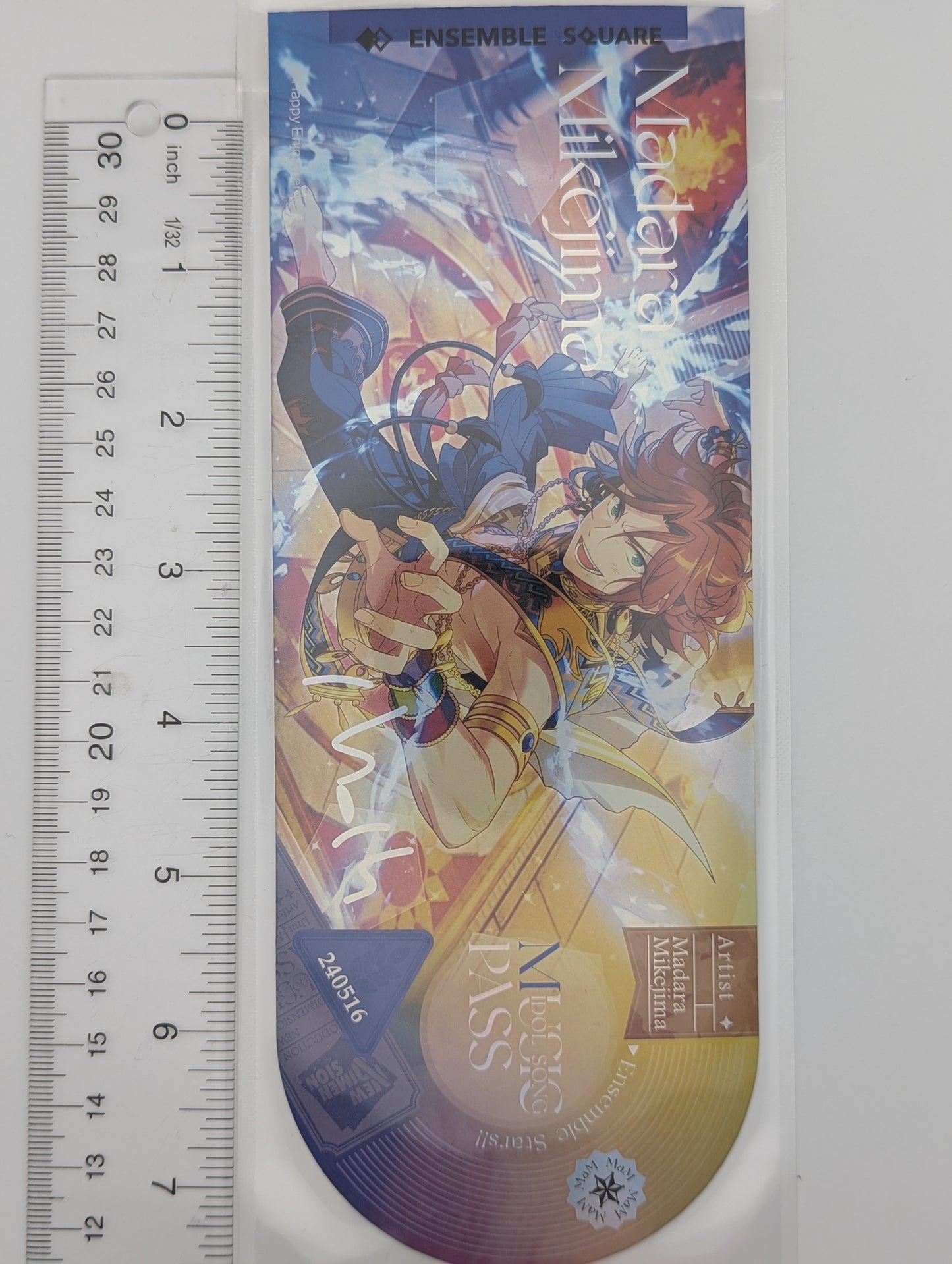 Madara Mikejima Ensemble Stars Ticket-Style Card