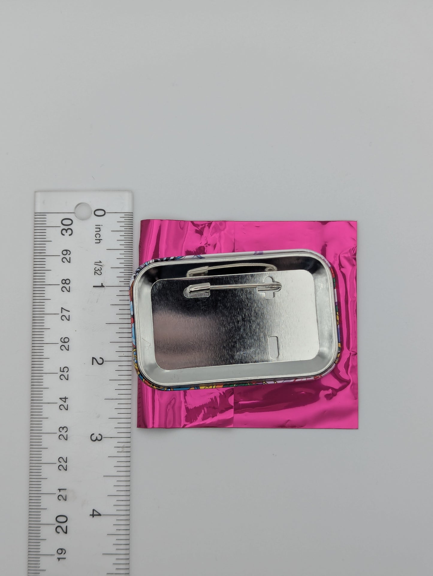 Purson Soi and Iruma Suzuki Welcome to Demon School Iruma-kun Rectangle Can Badge