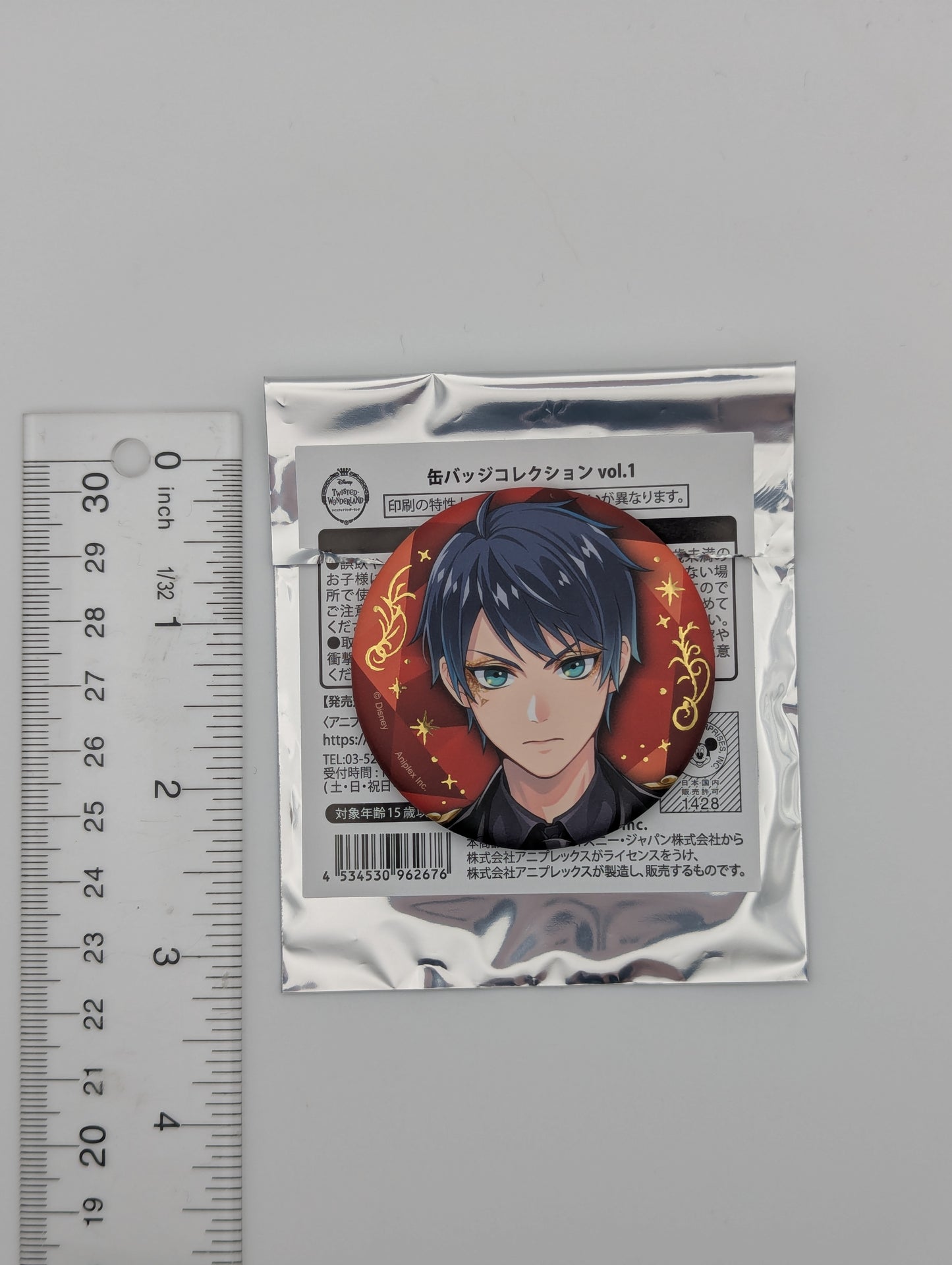Deuce Spade Twisted Wonderland Can Badge
