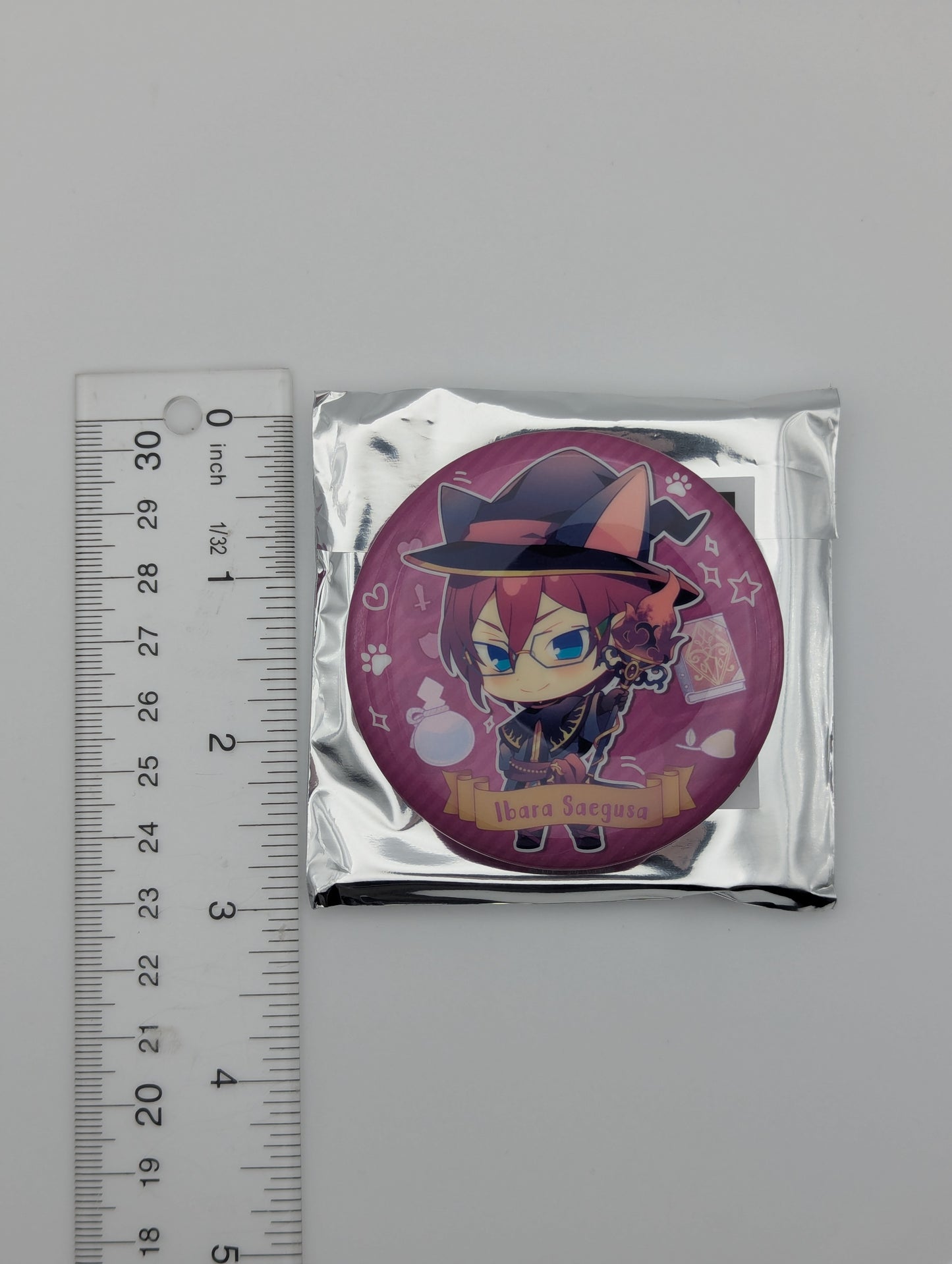 Ibara Saegusa Ensemble Stars CN Kitty Can Badge