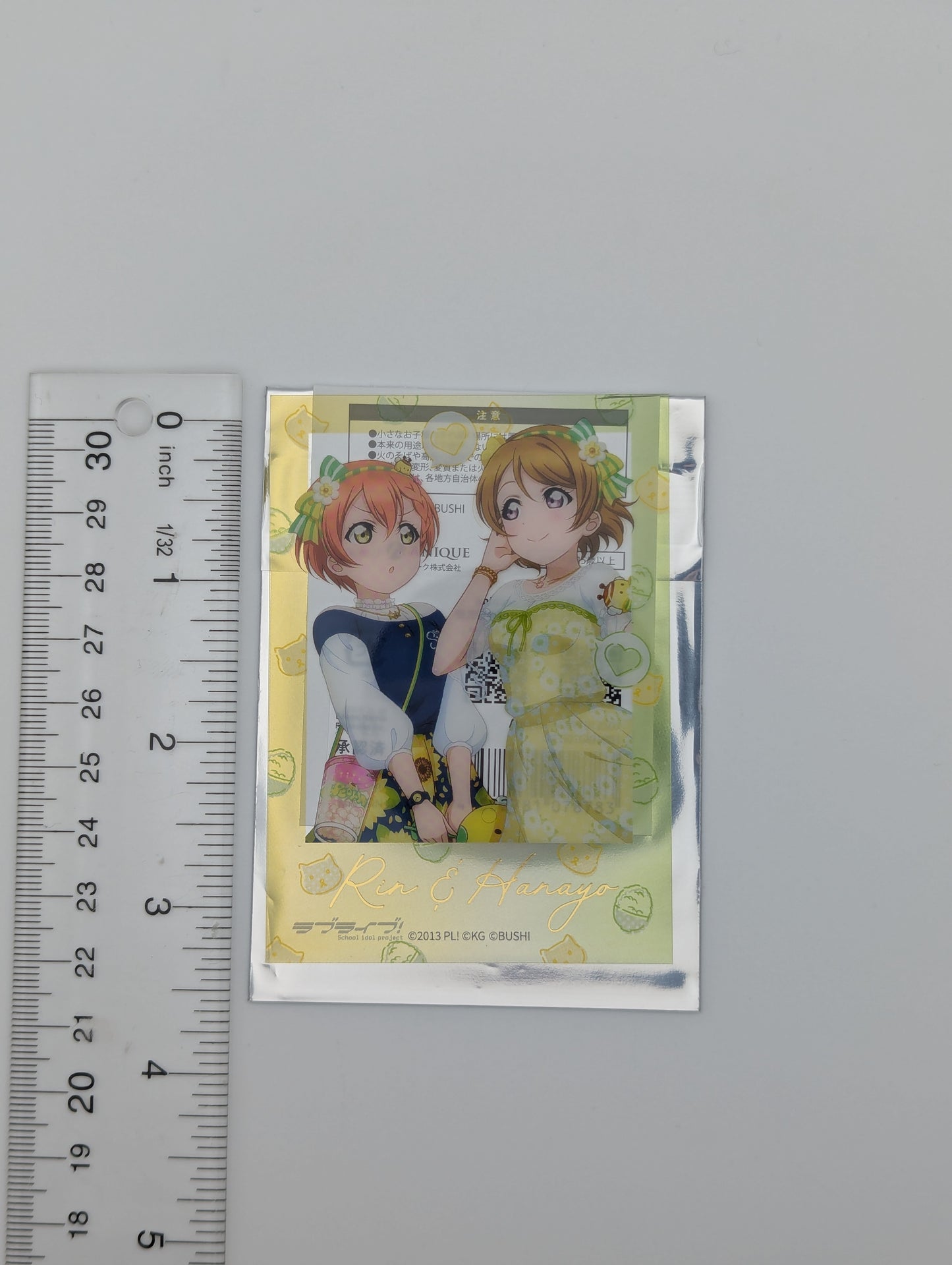 Rin Hoshizora & Hanayo Koizumi Love Live UR Pair Clear Card