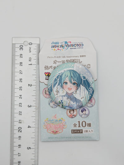Hatsune Miku Project Sekai 4th Anniversary Can Badge