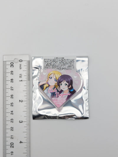 Eli Ayase & Nozomi Tojo Love Live UR Pair Acrylic Heart Block