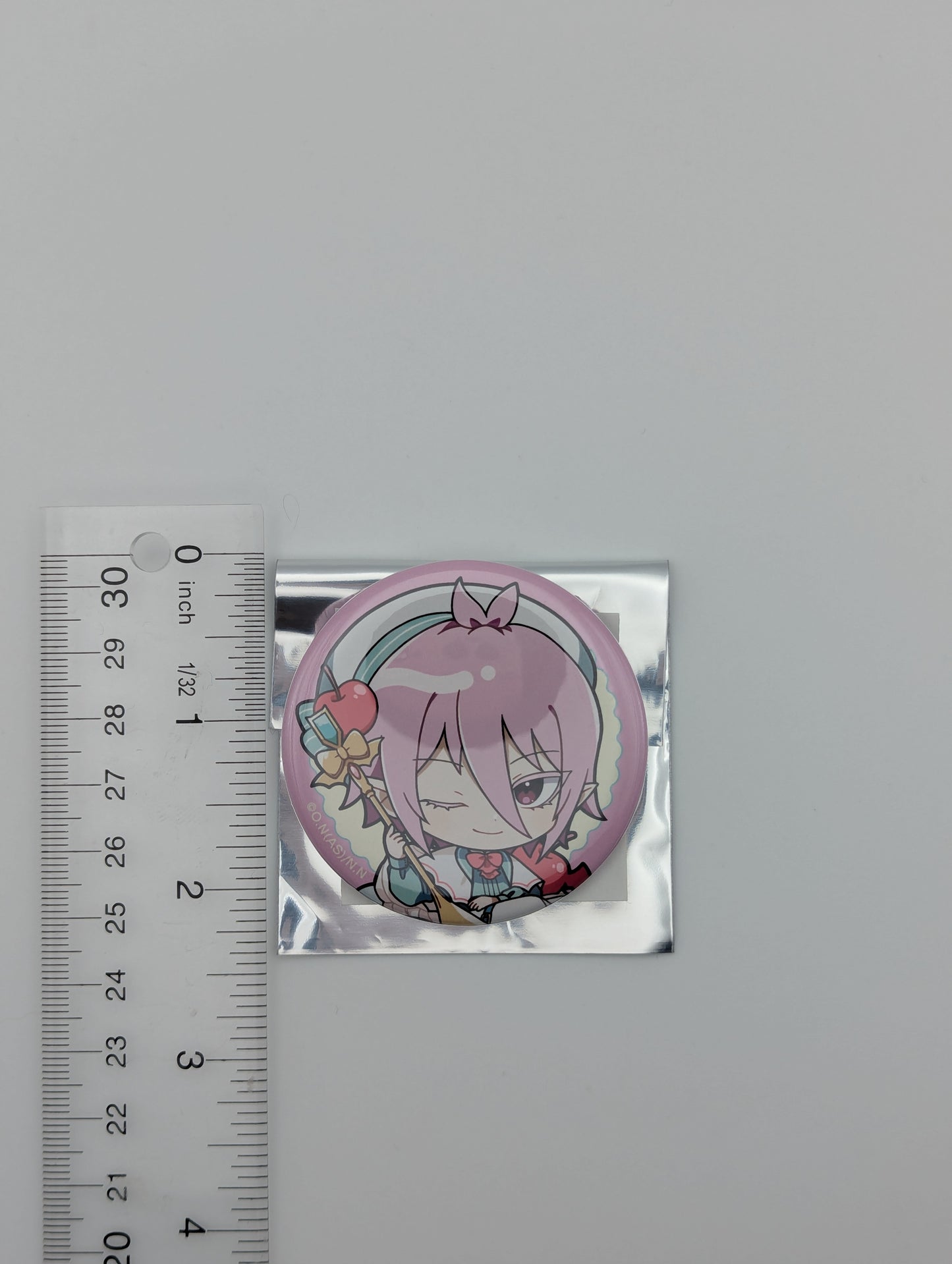 Asmodeus Alice Welcome to Demon School Iruma-kun Cherry Whip Can Badge