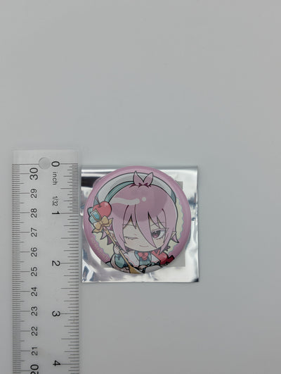 Asmodeus Alice Welcome to Demon School Iruma-kun Cherry Whip Can Badge