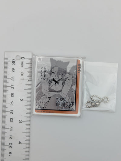 Ameri Azazel Welcome to Demon School Iruma-kun Mafia AU Cafe CoLotta Acrylic Block Keychain
