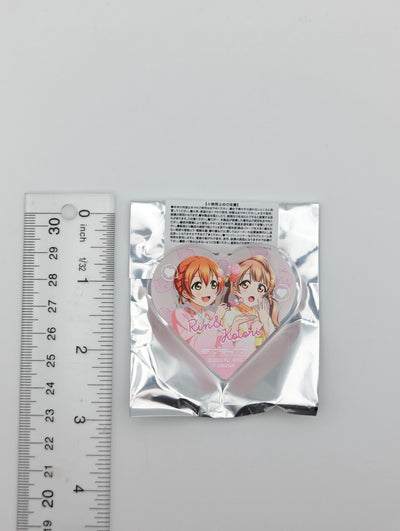 Rin Hoshizora & Kotori Minami Love Live UR Pair Acrylic Heart Block