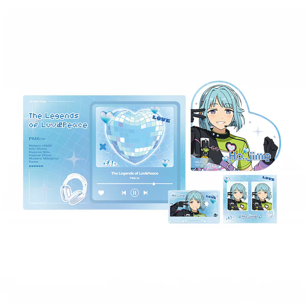 [PREORDER] CN Ensemble Stars 10 UNIT SONG Ita Board Sets