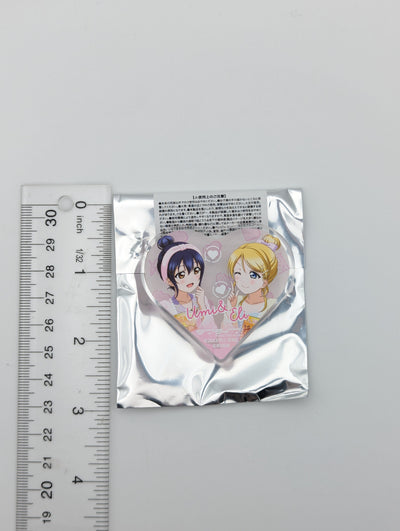 Umi Sonoda & Eli Ayase Love Live UR Pair Acrylic Heart Block