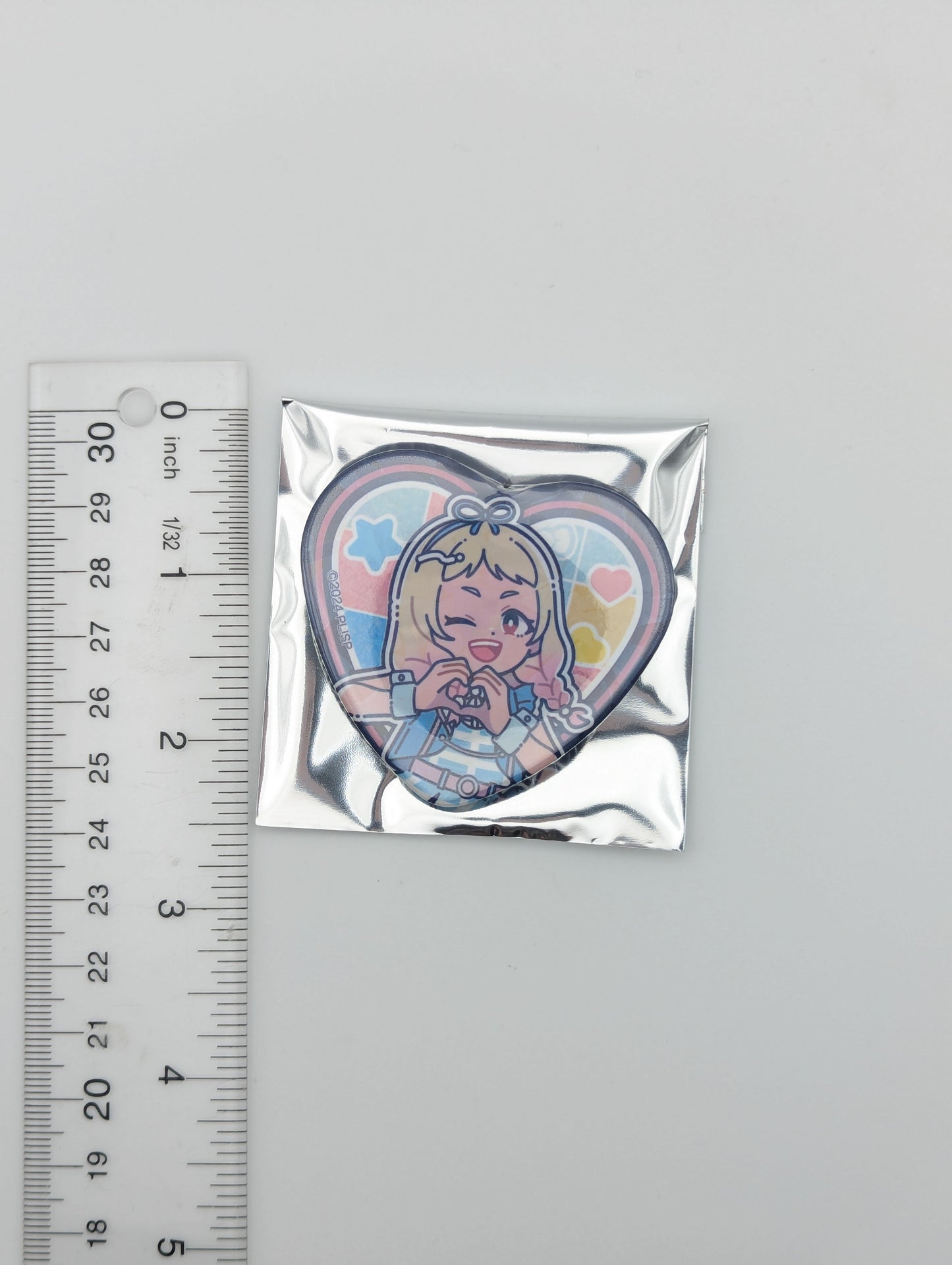 Natsumi Onitsuka Love Live Heart Can Badge