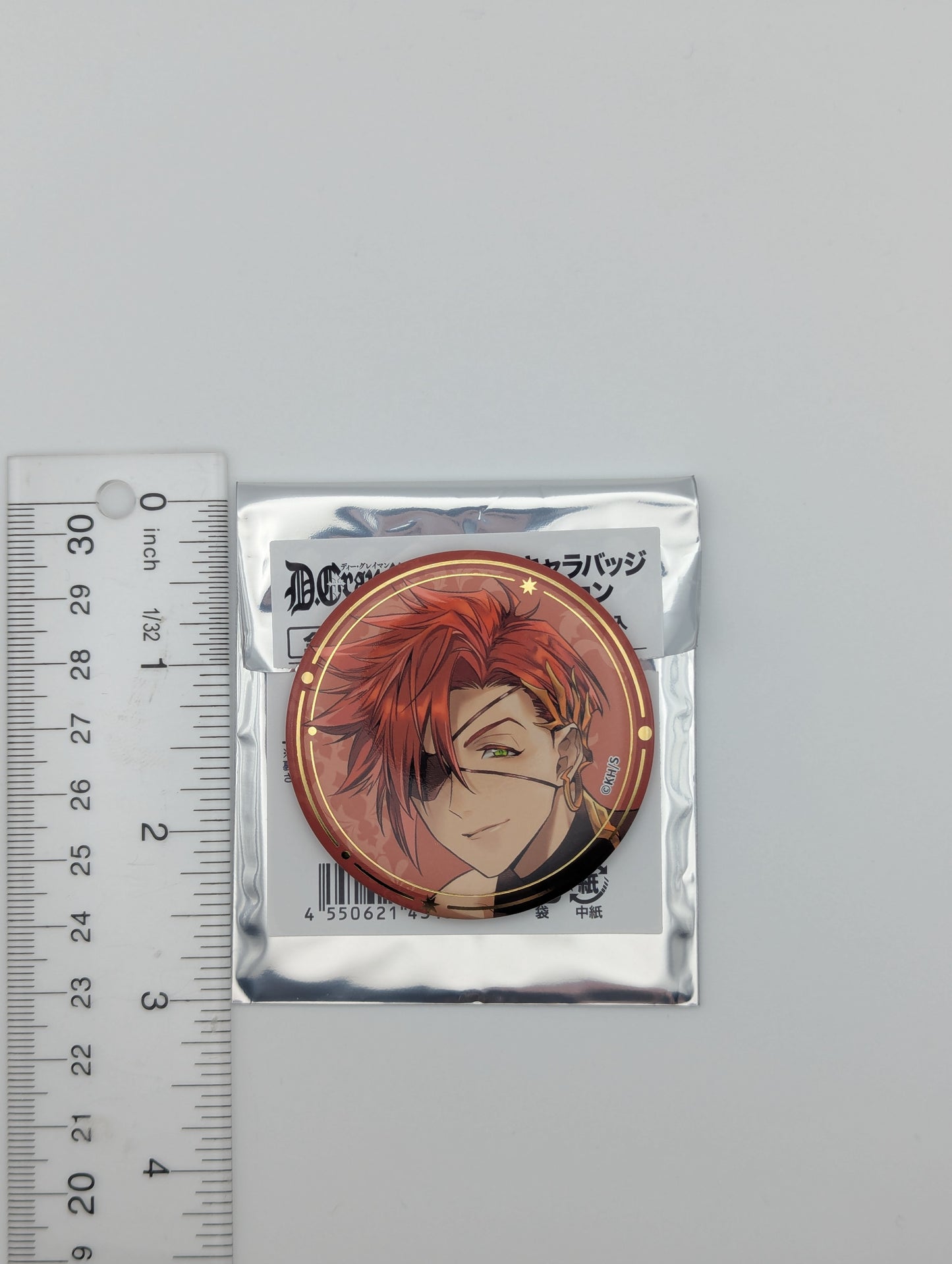 Lavi D. Gray Man Can Badge