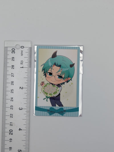Amy Kirio Welcome to Demon School / Mairimashita Iruma-kun Bouquet ver. Chibi Polaroid-style Card