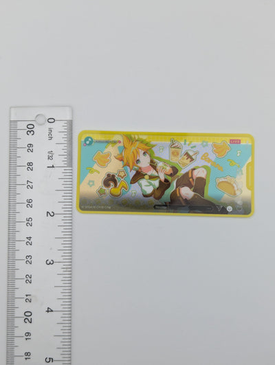 Kagamine Len Project Sekai Anniversary Birthday 2023-2024 Clear Memo Sticker