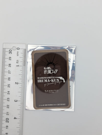 Naberius Kalego Welcome to Demon School Iruma-kun Wanted Poster Card