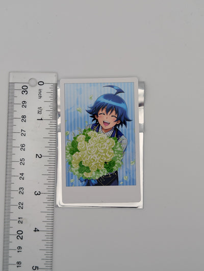 Iruma Suzuki Welcome to Demon School / Mairimashita Iruma-kun Bouquet ver. Polaroid-style Card