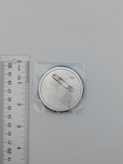 Yoshiki Tsujinaka and Hikaru Indo The Summer Hikaru Died Can Badge