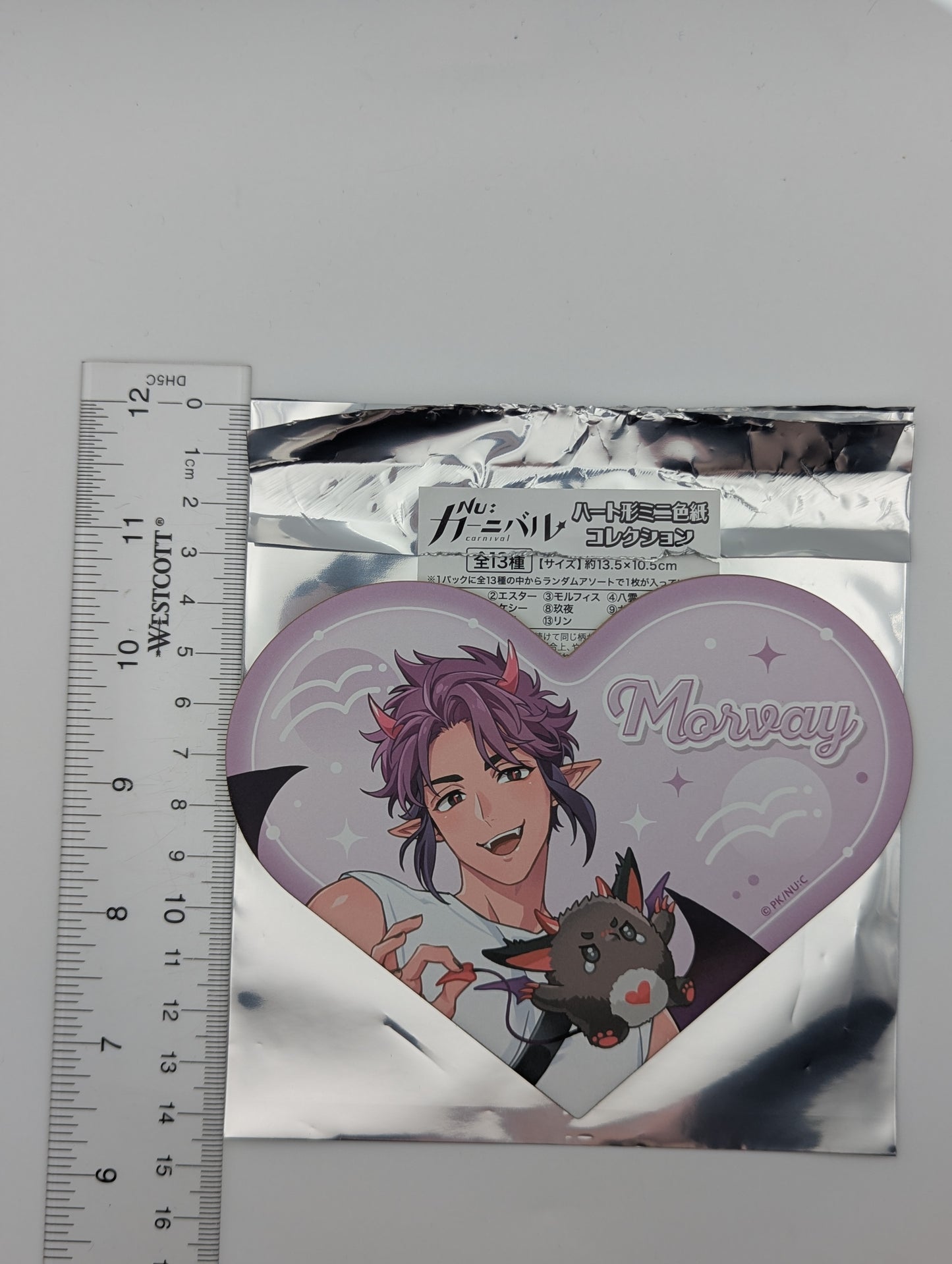 Morvay Nu: Carnival Heart Shaped Shikishi