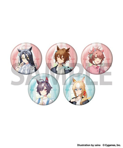 [PREORDER] Umamusume Pretty Derby x ZOZOTOWN Can Badges Set A