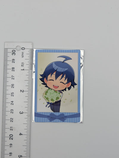Iruma Suzuki Welcome to Demon School / Mairimashita Iruma-kun Bouquet ver. Chibi Polaroid-style Card
